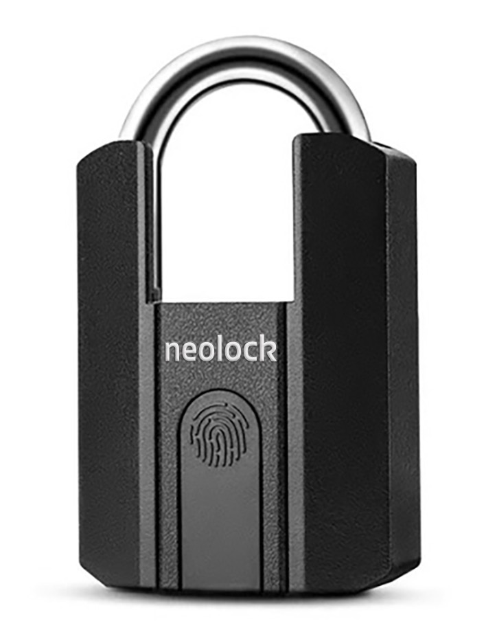 Ổ Khóa Bấm Vân Tay POK79 Chống Cắt Chống Nước Kèm Chìa Bluetooth Neolock