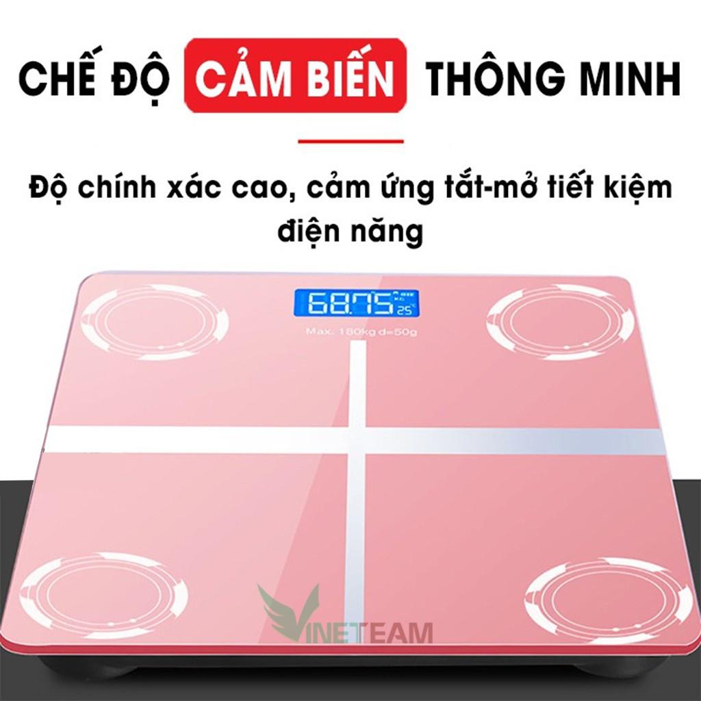 Cân sức khỏe gia đình xịn Cân điện tử có thể sạc được  Bền tốt, độ chính xác cao