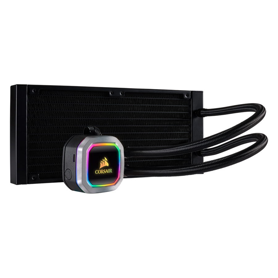 Tản nhiệt nước Corsair Hydro Series CW-9060039-WW H100i RGB PLATINUM - FAN 120mm - Hàng chính hãng