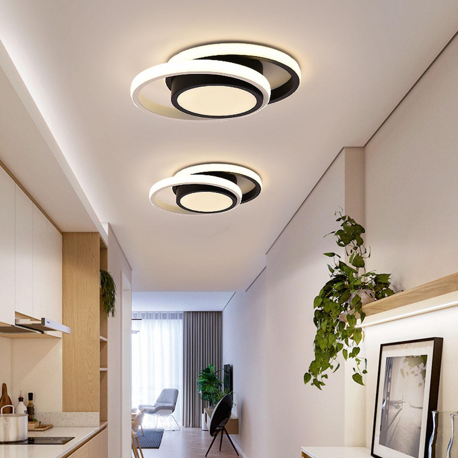 2pcs LED Ceiling Light Lamp Bedroom Kitchen Hallway Fixtures