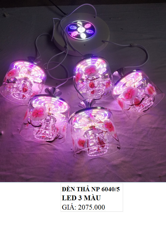 Đèn thả 5 bóng