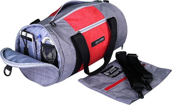 Túi đeo Gym bag small Grey/Red