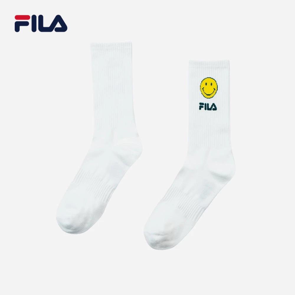 Vớ thể thao unisex Fila Tennis Club X Smiley - FW3SCF4S01X-BGE