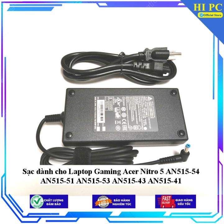 Sạc dành cho Laptop Gaming Acer Nitro 5 AN515-54 AN515-51 AN515-53 AN515-43 AN515-41 - Kèm Dây nguồn - Hàng Nhập Khẩu