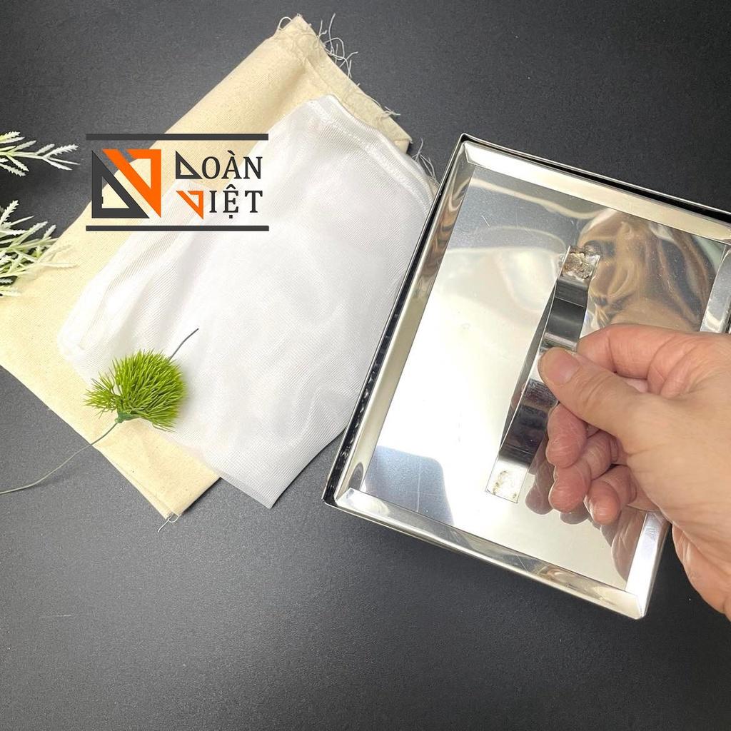 Khuôn làm ĐẬU PHỤ TÀU HỦ - Chất liệu INOX KHÔNG RỈ cao câp- SIZE LỚN