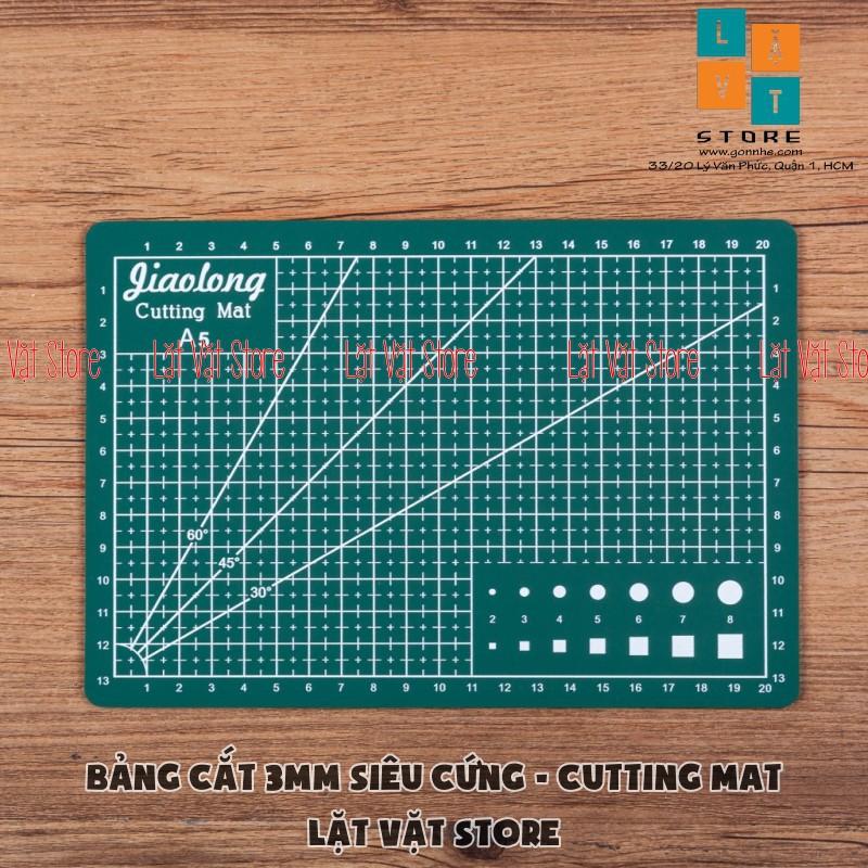 Bảng cắt làm đồ thủ công, tấm lót siêu cứng - Cutting Mat khổ A2,A3, A4, A5 - Dày 3mm