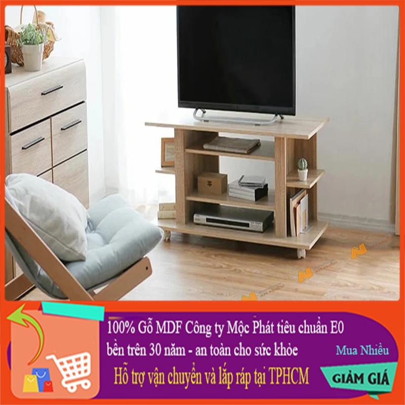 Made in VN Kệ tivi gỗ, kệ để tivi đa năng gỗ mdf 17mm công ty Mộc Phát độ bền trên 30 năm AN049