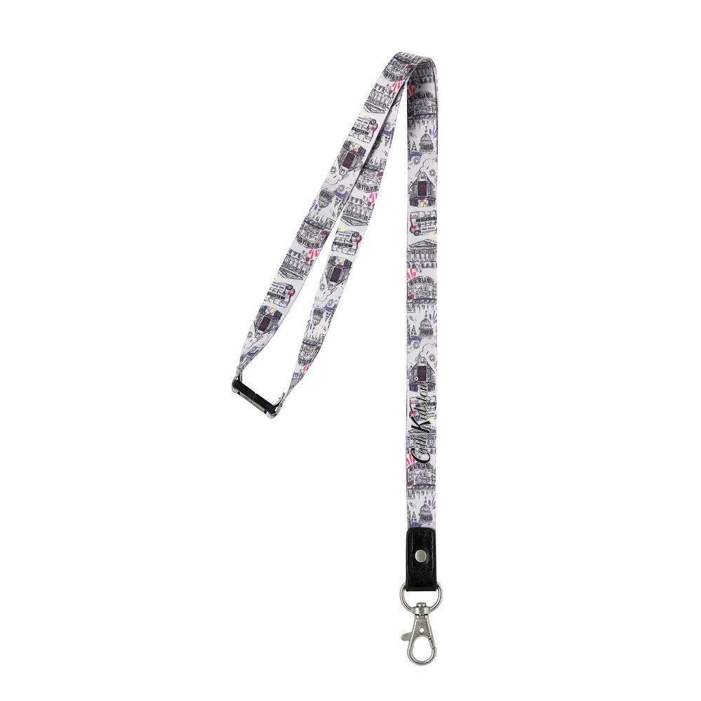 Cath Kidston - Dây đeo/Lanyard - London Lanyard - Lilac -1042764