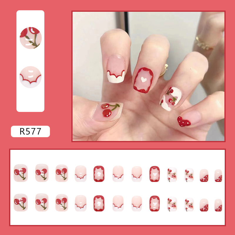 Bộ 24 móng tay giả R577