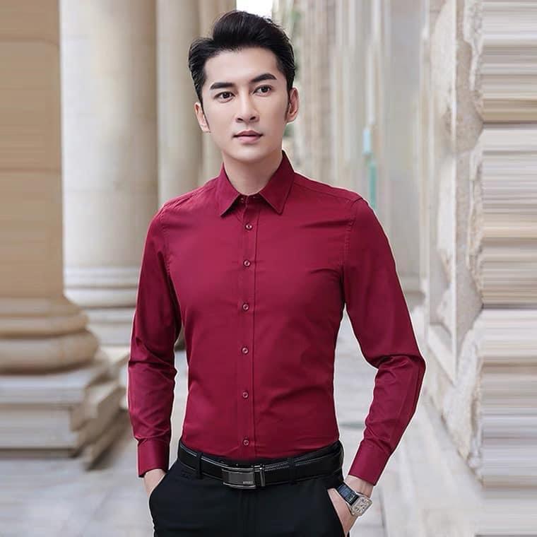 Áo sơ mi nam lụa cao cấp mới nhất 2022