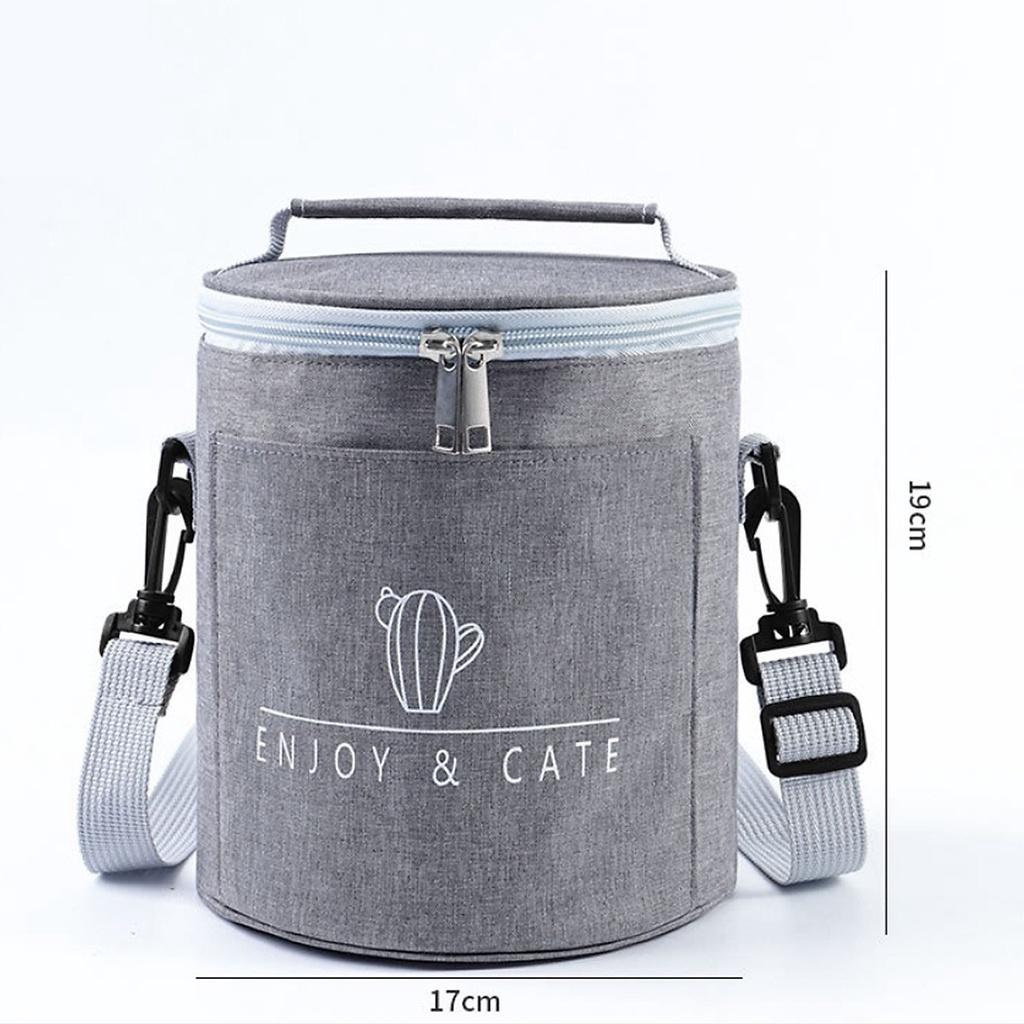 Túi đựng hộp cơm giữ nhiệt cao cấp - 17x19cm - hàng chính hãng dododios