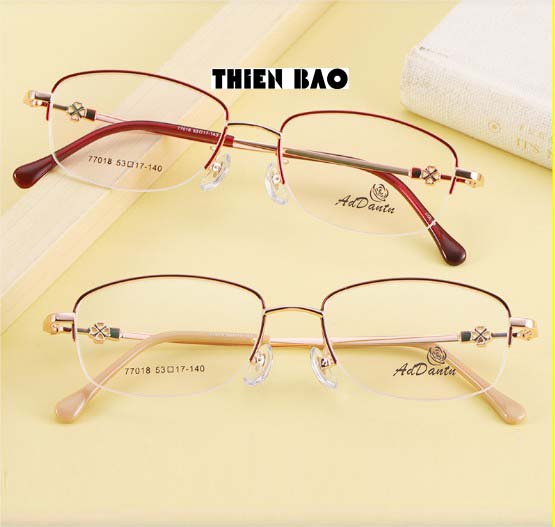 Kính lão thị, viễn thị xẻ cước thời trang NAM NỮ ( Có 0 độ) Đọc sách rõ nét nửa viền tròng Nhật sáng rõ chuẩn độ Loại I cực đẹp