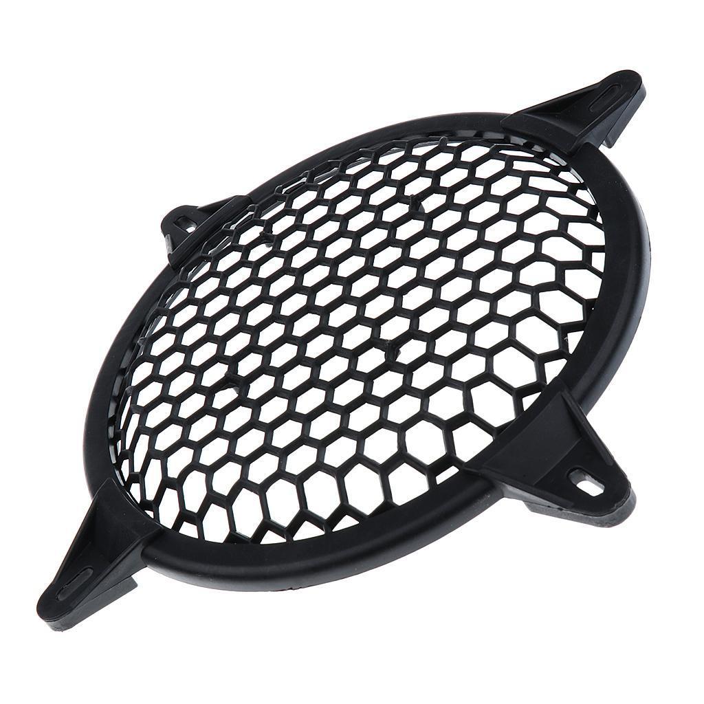 Car Audio Speaker Grill Cover Guard Plastic Protector Mesh Durable 10 Inch+6 inch