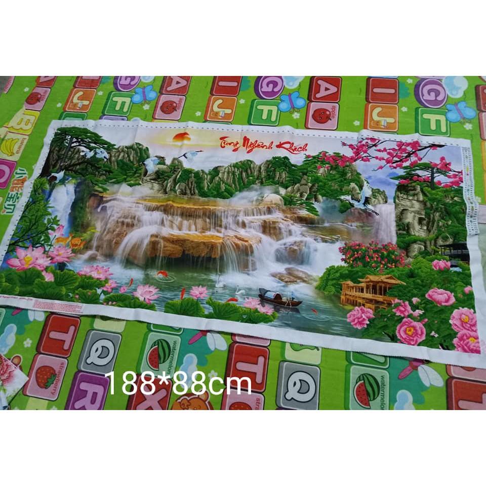 Tranh thêu thành phẩm phong cảnh 01