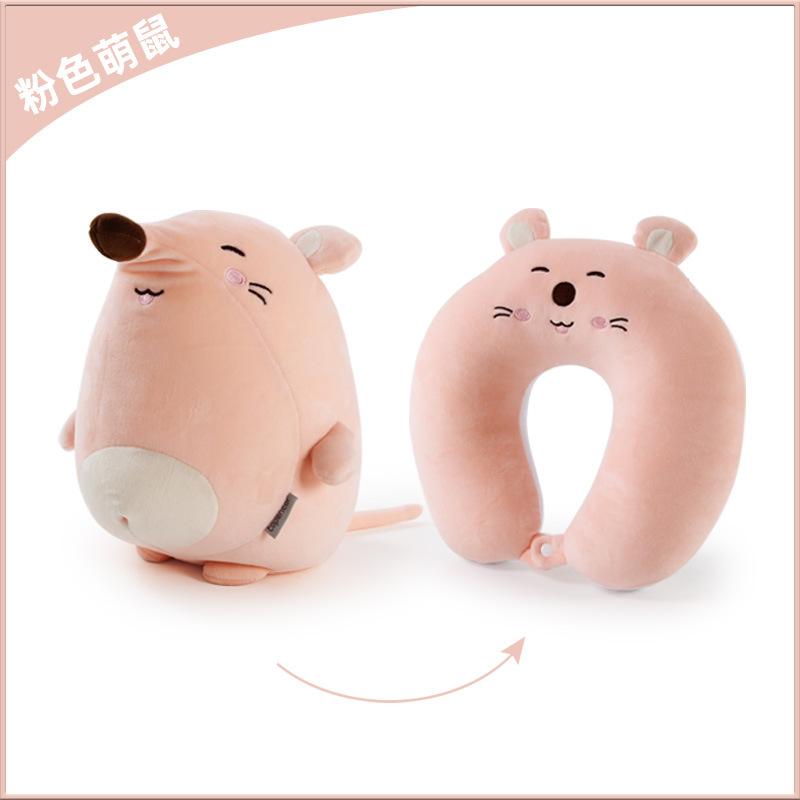 Bong Bóng Kiss Gối Mềm Mại Chim Cánh Cụt Hình CHỮ U Bảo Vệ Giấc Ngủ Cổ, Gối Ngủ Trưa Văn Phòng Cơ Thể Gối Du Lịch Xe Người Lớn dễ thương Gối