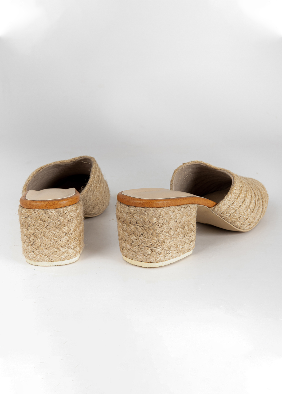 Dép đế cói sục abaca- Liliw Shoes - cao 8cm