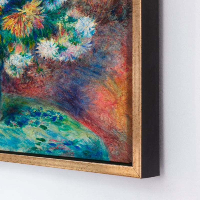 Tranh canvas trang trí treo tường danh hoạ tĩnh vật hoa - Chrysanthemums