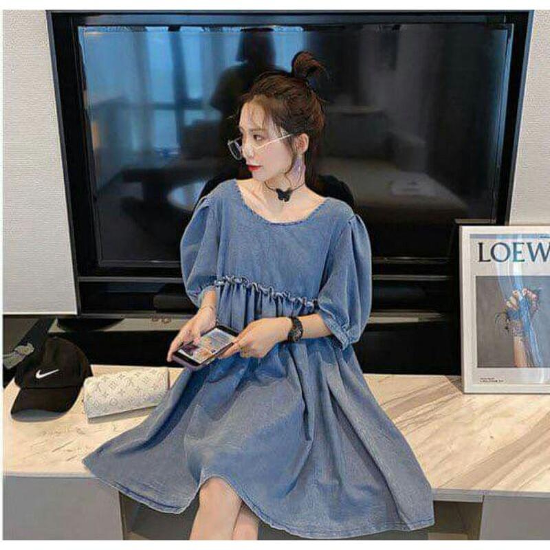 ĐẦM BABYDOLL BUỘC NƠ LƯNG SIÊU XINH