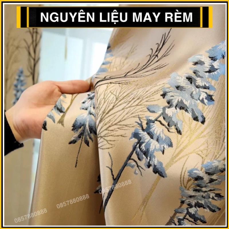 Vải may rèm cửa, Nguyên liệu may rèm khổ cao 2,8m