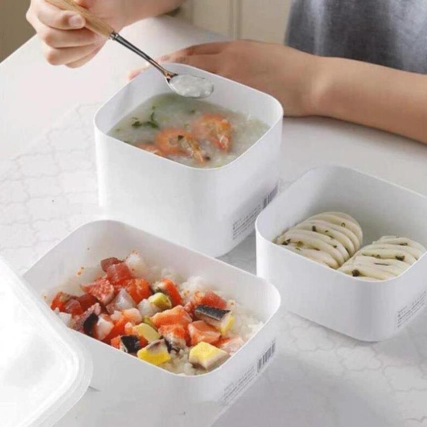 Hộp nhựa đựng thực phẩm White Pack nội địa Nhật Bản