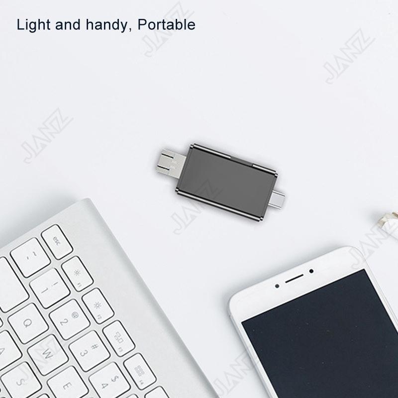 Đầu Đọc Thẻ Nhớ OTG Micro USB/Type-C/SD/TF Card/USB2.0