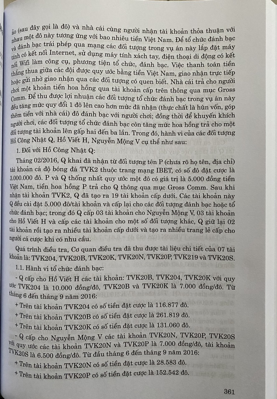 Hệ Thống  Án Lệ Việt Nam ( hiện hành) Từ Án Lệ số 01 đến Án Lệ số 72