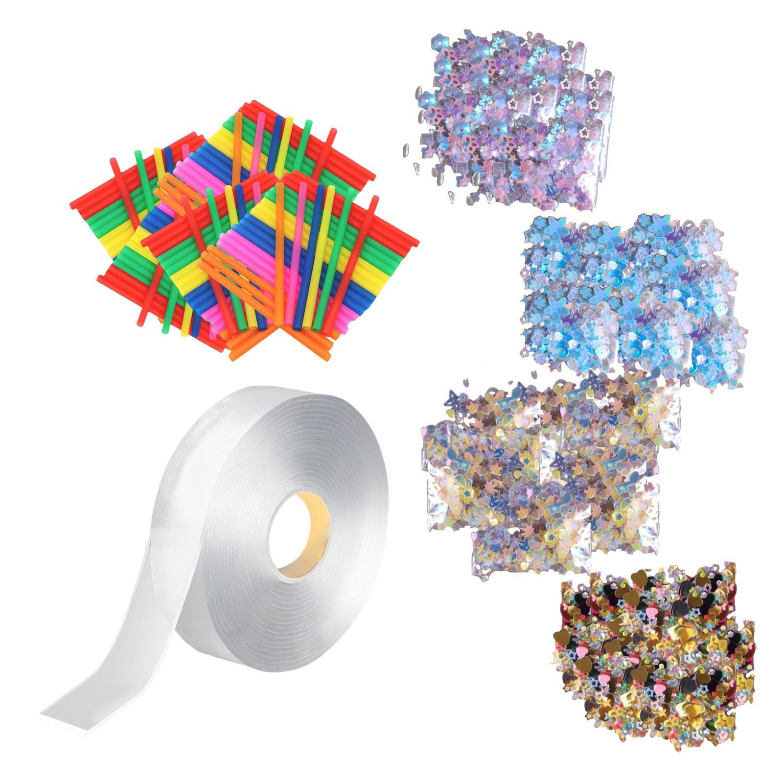 Double Sided Tape, Sticky Ball Tape Ball Making Party Game for Children 5cm Width Blowing Bubble Creative Handmade Traceless DIY Crafts Tape