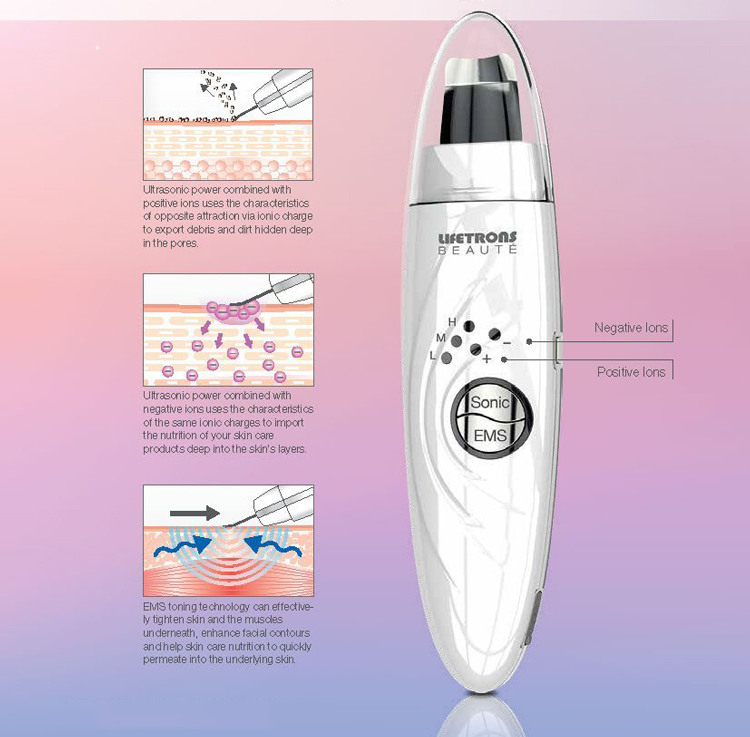 Máy Tẩy Tế Bào Chết Và Cải Thiện Độ Đàn Hồi Da Lifetrons UI-400