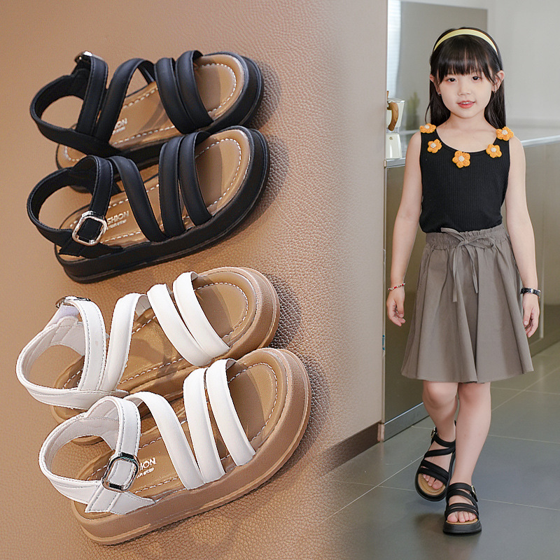 Giày Sandals đế bằng - GSD9021, giày quai hậu cho bé gái, thể thao siêu nhẹ, êm nhẹ chống trơn trượt