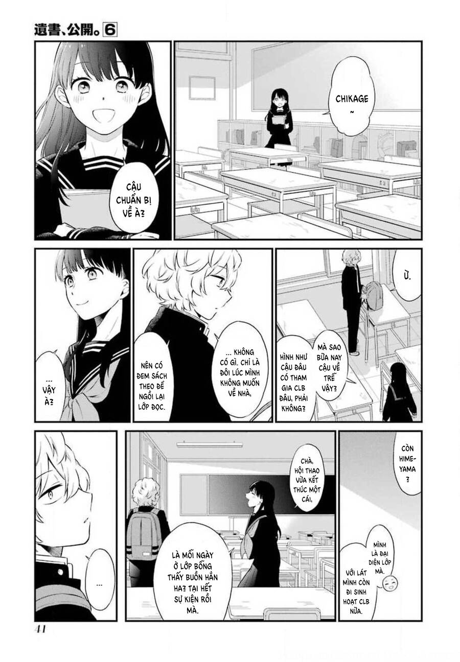 di thư trên bàn chapter 28 16