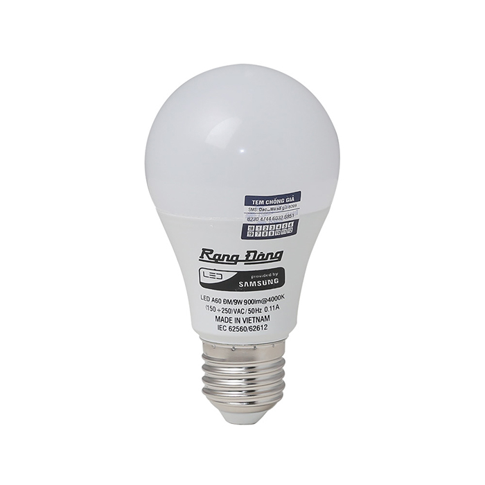 Bóng Đèn LED Bulb Đổi Màu 9W Rạng Đông Model: LED A60 ĐM/9W