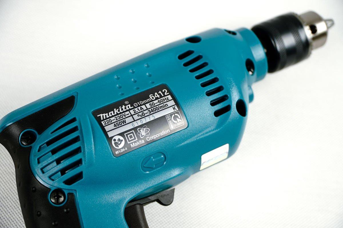 MÁY KHOAN TỐC ĐỘ CAO 10MM 450W MAKITA 6412- HÀNG CHÍNH HÃNG