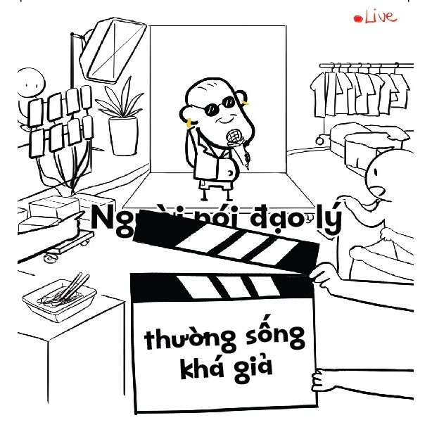 Sách - Người nói đạo lý thường sống khá giả (Lê Bích) - Nhã Nam Official
