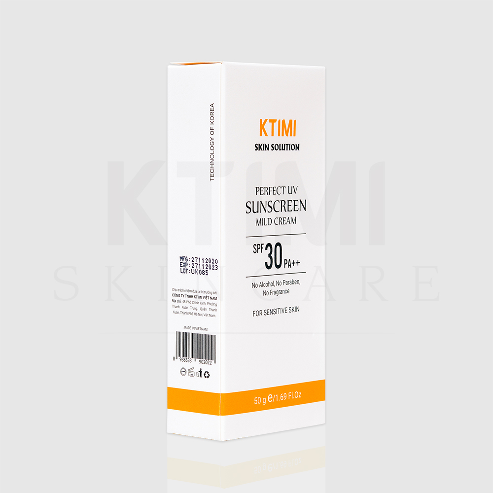 Kem Chống Nắng KTIMI Perfect UV Sunscreen Mild Cream SPF30 PA++