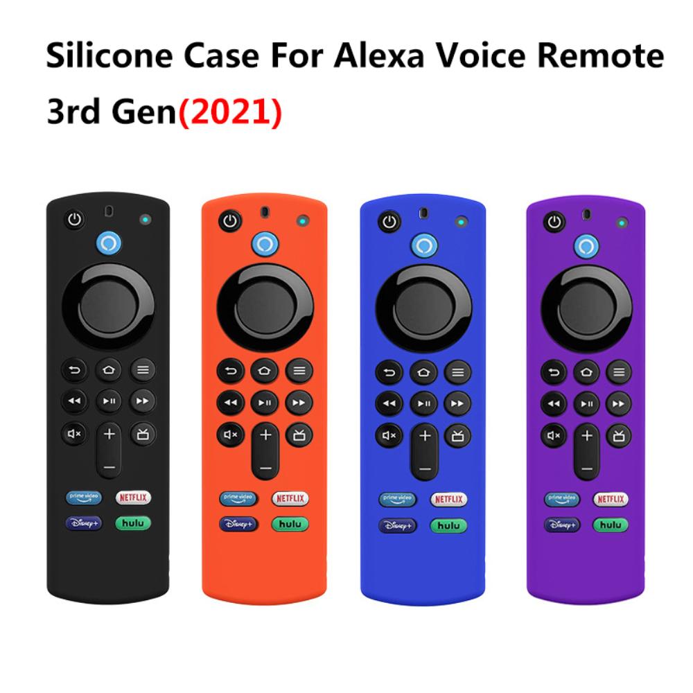 2021 Bìa bảo vệ silicon mềm cho A-Mazon Alexa Fire TV Stick