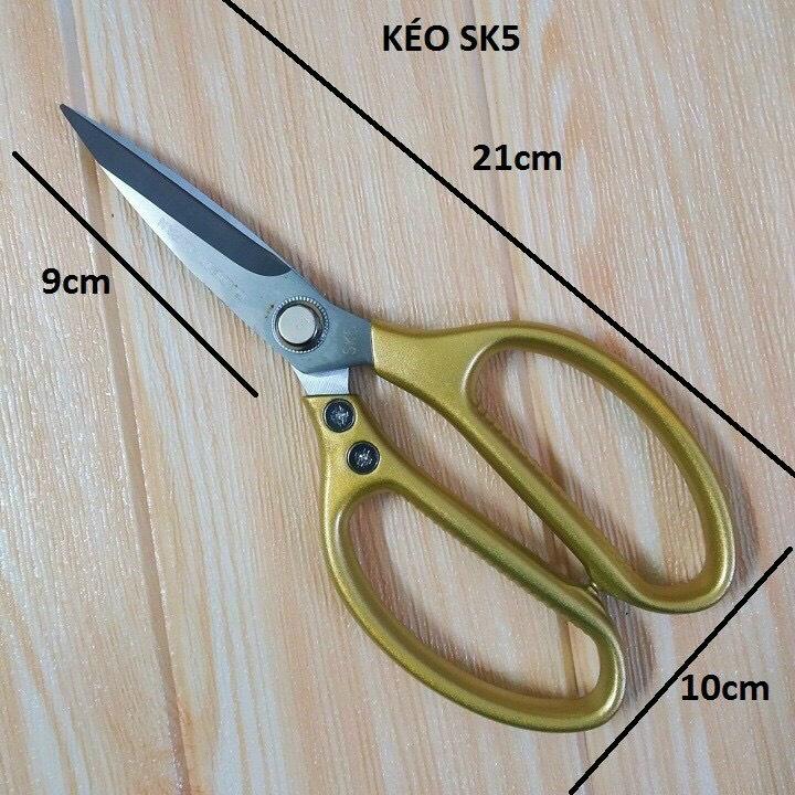 Kéo Làm Bếp Đa Năng Siêu Phẩm Nội Địa Nhật SK5 Siêu Sắc, Kéo Cắt Gà, Cắt Vịt, Cắt Thịt, Rau Các Loại, Tiện Dụng