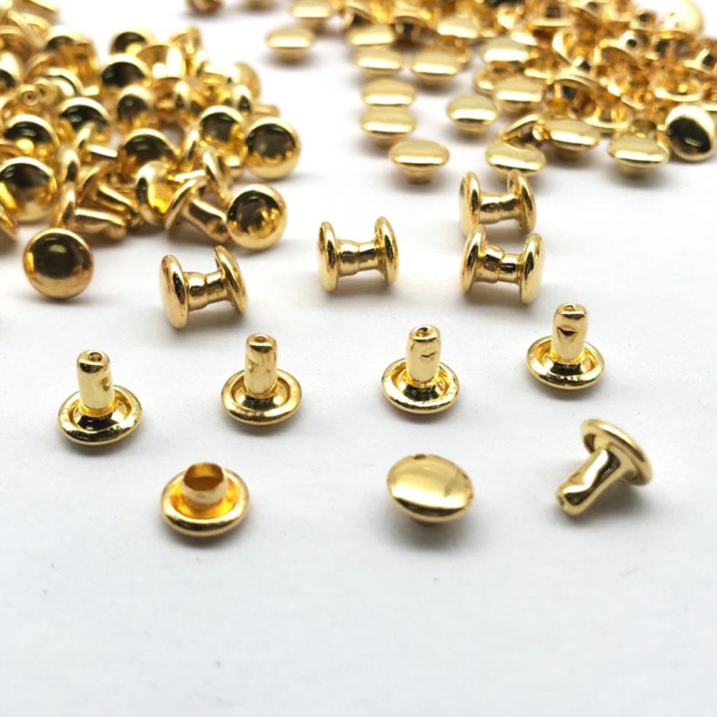 100 Bộ Đinh Tán đinh Tán đôi Cap đinh Tán Nhanh Bằng Da