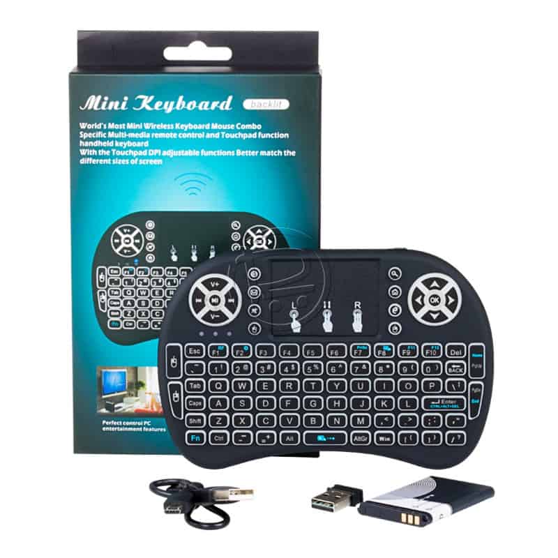 Bàn phím kiêm chuột không dây mini UKB 500 Mini Keyboard