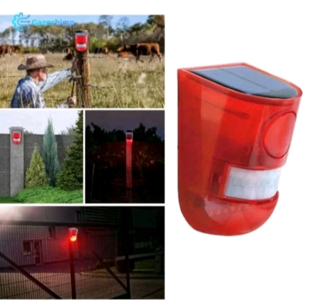 BỘ BÁO ĐỘNG SIÊU CHỐNG TRỘM HỒNG NGOẠI NĂNG LƯỢNG MẶT TRỜI CẢM BIẾN THÔNG MINH