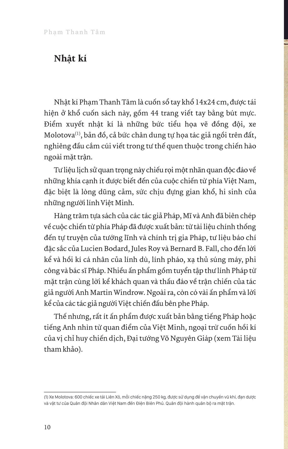 Kỉ Niệm 70 Năm Chiến Thắng Điện Biên Phủ - Kí Hoạ Trong Chiến Hào - Nhật Kí Chiến Tranh Của Một Người Lính Trẻ Trong Chiến Dịch Điện Biên Phủ - Bìa Cứng