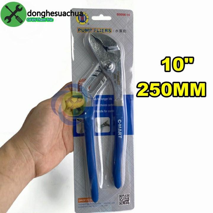 Kìm mỏ quạ C-MART B0006-10 cán bọc nhựa 250mm