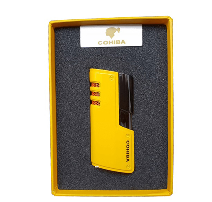 Vỏ Hộp quẹt  Bật lửa khò 3 tia có đục COB-561