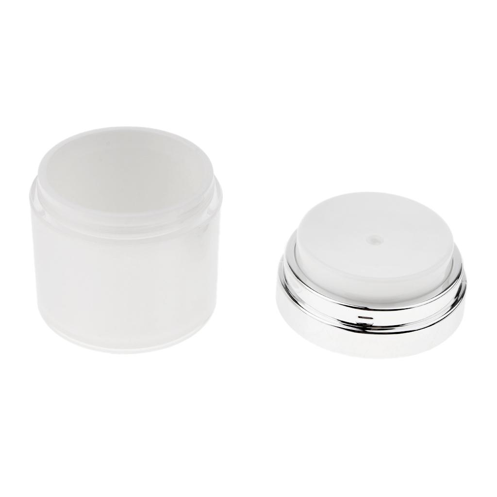 Empty Acrylic Face Cream Container Makeup Jars Cosmetic Pot for Travel 50g