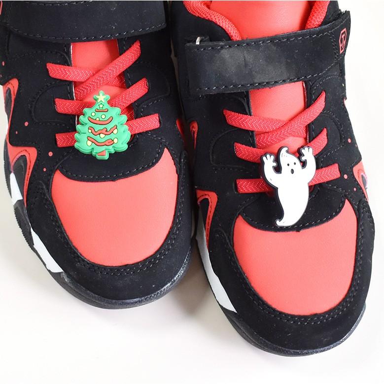 Chuyên Charm * Chốt nhựa gắn charm làm Jibbitz trang trí dây giày, các mẫu khóa zipper