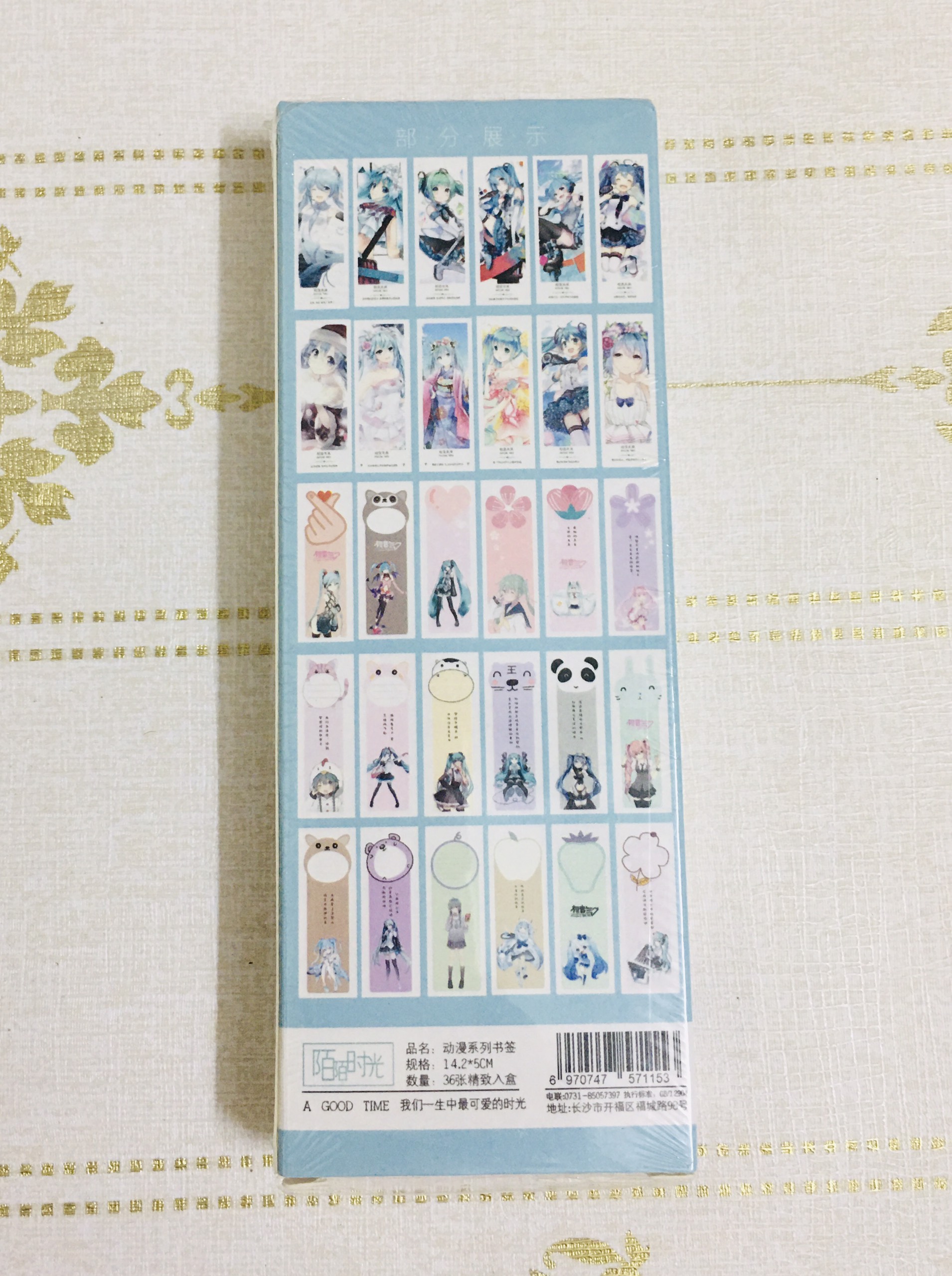 Hộp 36 Đánh Dấu Sách Bookmark Hatsune Miku (giao mẫu ngẫu nhiên)