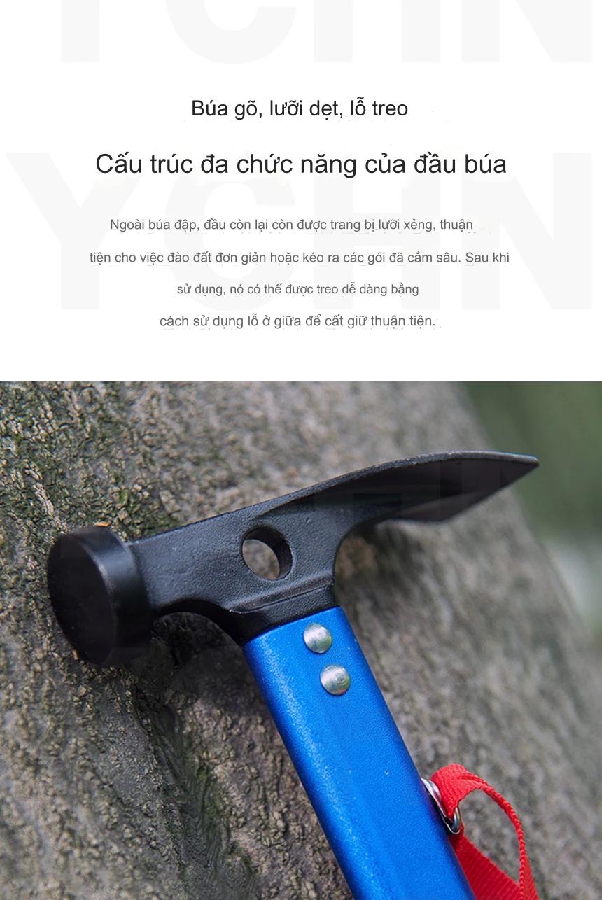 Búa Dã Ngoại Đa Năng Naturehike NH15A010-1 Hợp Kim Nhôm