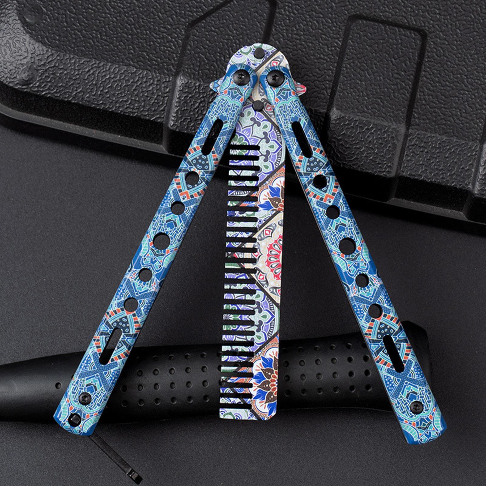 Practice Butterfly Comb Trainer Training Comb for Hiking Home
