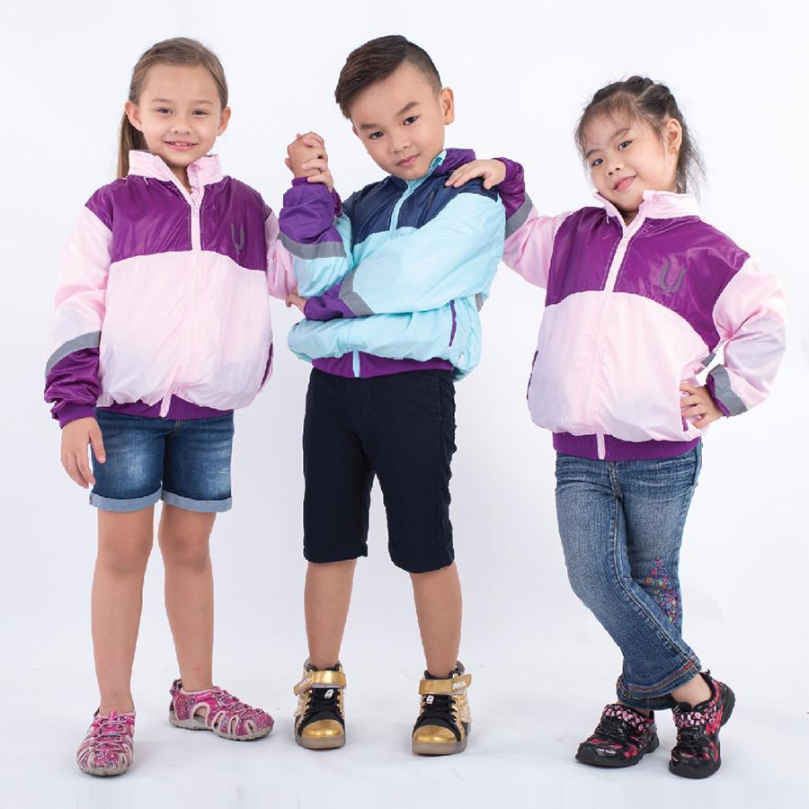 Áo Khoác An Toàn UGETHER U2KID - Hồng (Size 5-6)