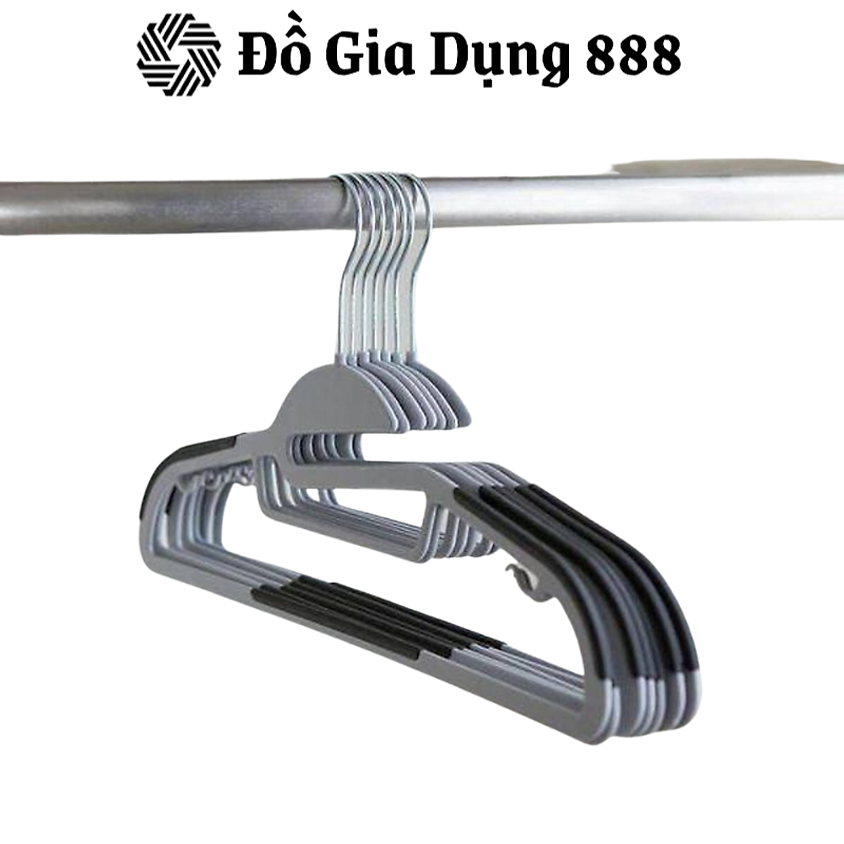 Móc Treo Quần Áo Living 30 Cái, Set 30 Mắc Treo Quần Áo Nhựa, Nhập Đức