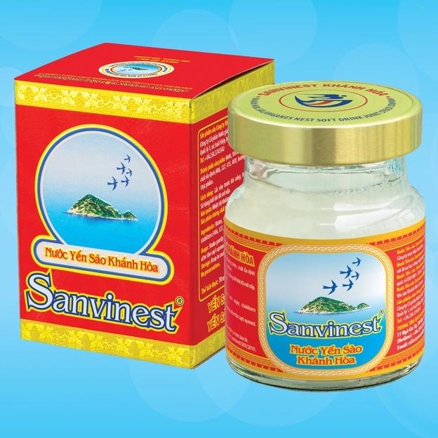 [Combo 20 lọ] Nước Yến sào Sanvinest Khánh Hòa đóng lọ 70ml